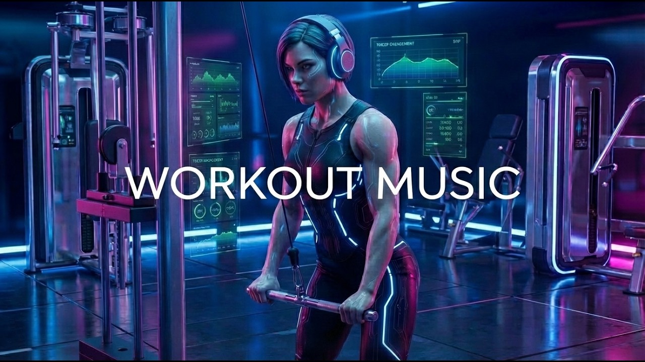 EDM CYBER GYM MIX 2026 💥 Insane Power Workout Music for Running, HIIT & Weights