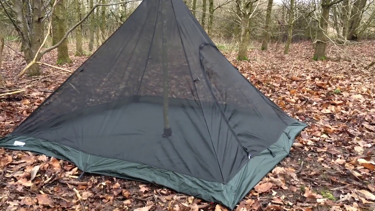 DD SuperLight Pyramid Mesh Tent and DD 4x4 Tarp - First time out