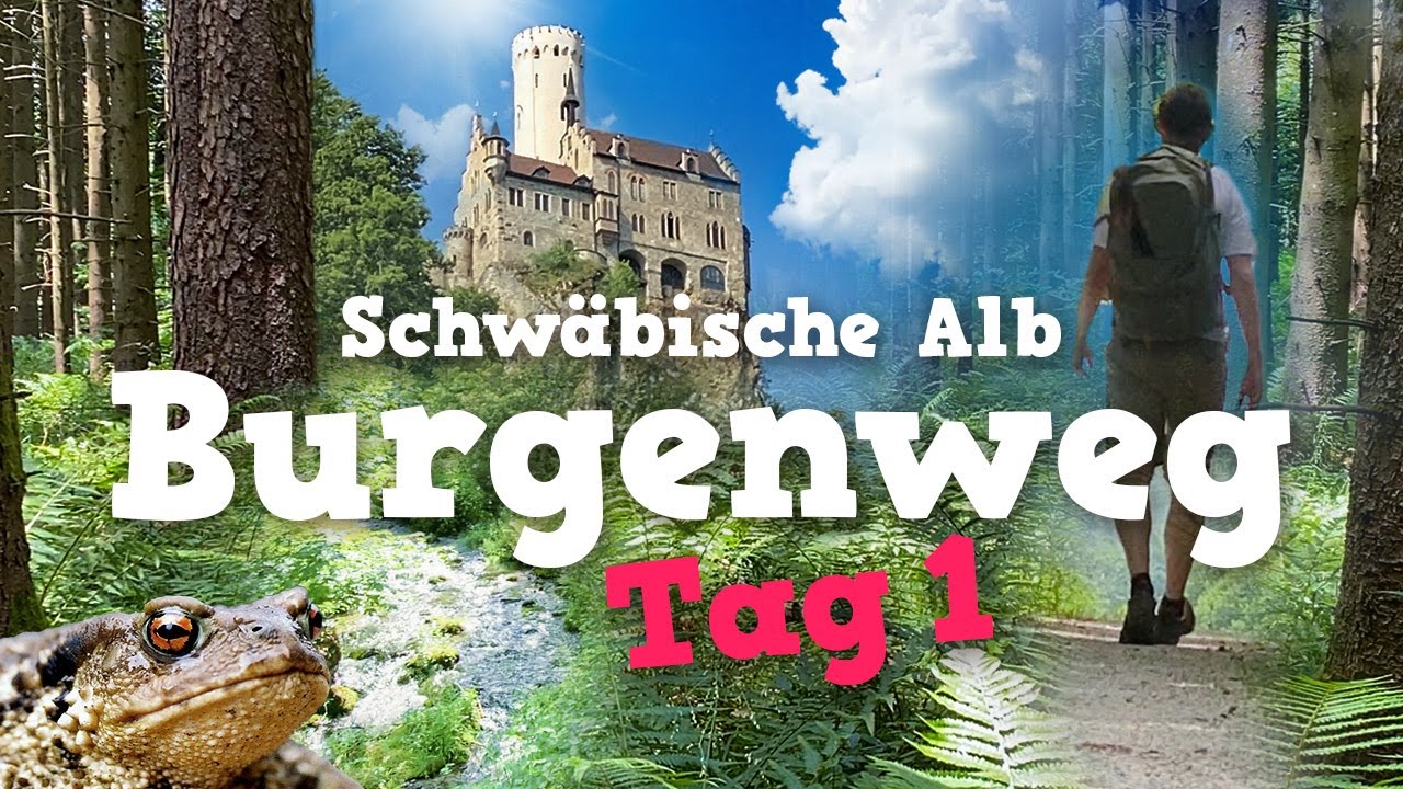 02 Burgenweg Lautertal Schwäbische Alb | Tag 1