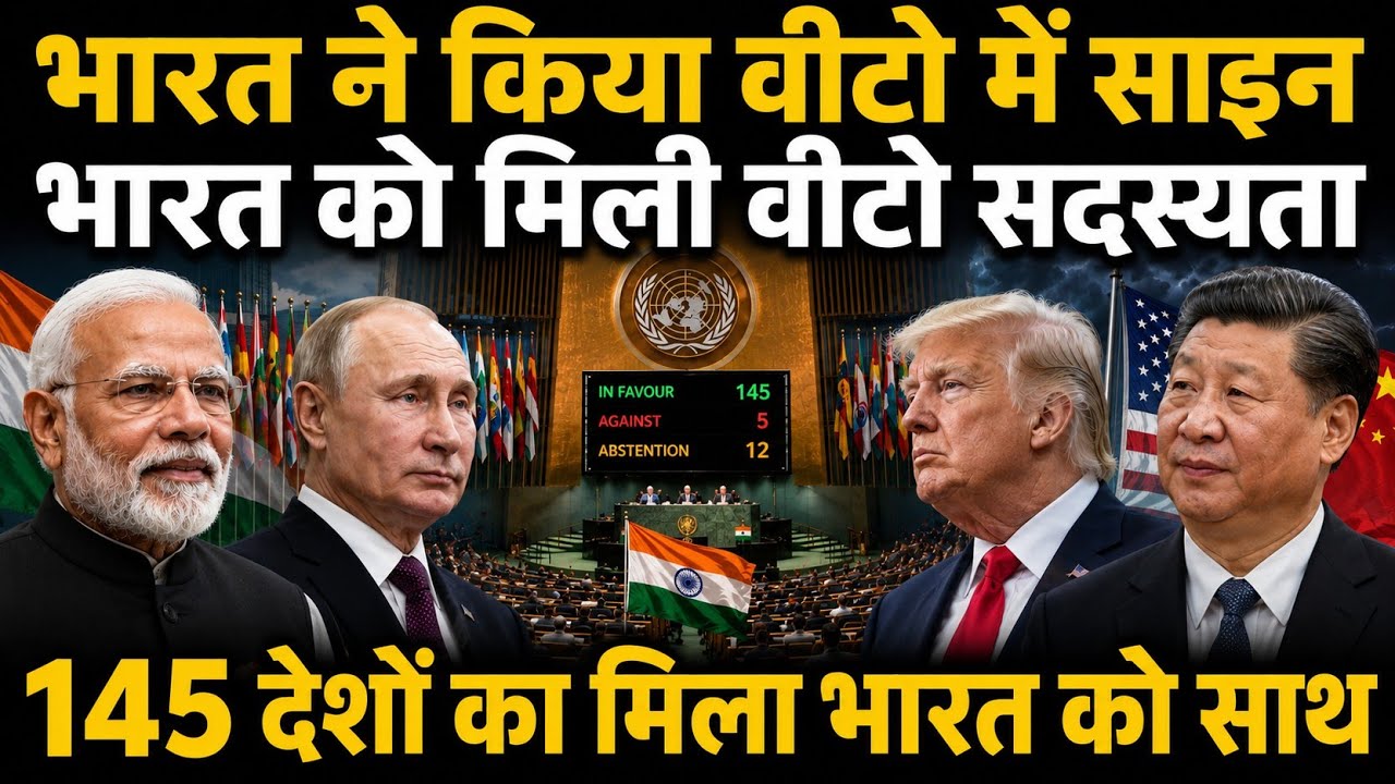 India's Biggest Diplomatic Victory? UN Veto Power, Permanent Seat & Global Support Explained