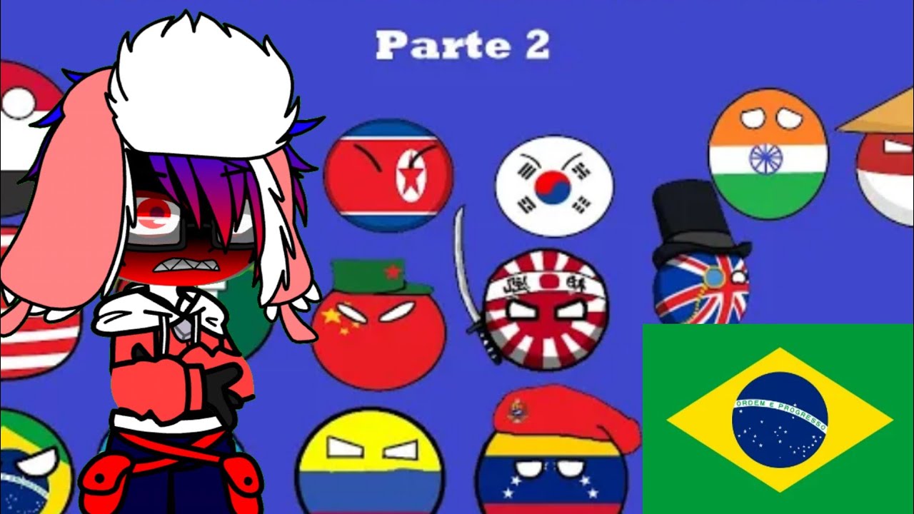 GACHA:PAÍSES REAGEM A TERCEIRA GUERRA MUNDIAL ALTERNATIVA @CanalVSD(🇧🇷/🇺🇲)(GACHA_GLITCH)