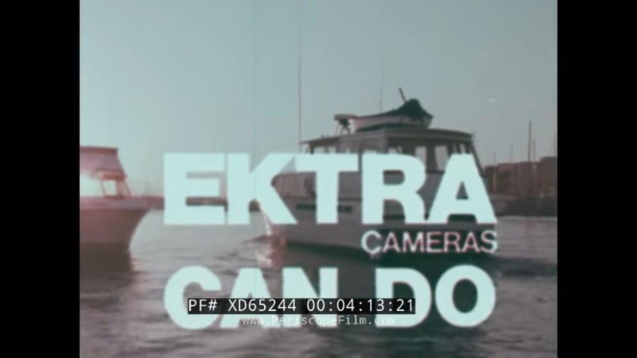 KODAK EKTRA 110 STILL CAMERA & KODAK INSTANT CAMERA     COMMERCIALS w/ MICHAEL LANDON  XD65244