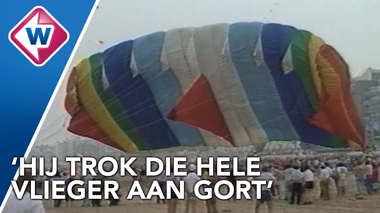Deze enorme vlieger en duizenden anderen vlogen boven Scheveningse kust tijdens Vliegerfestival
