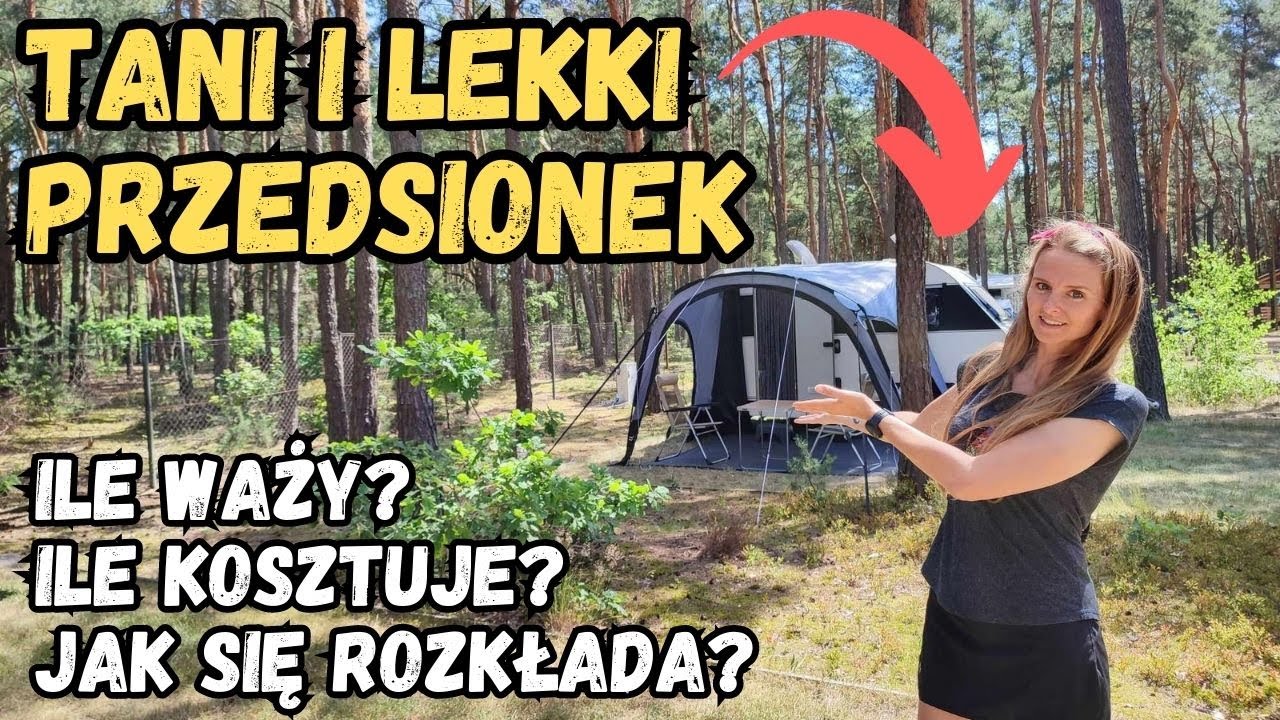 Obelink Fiesta Comfort - wady i zalety przedsionka do przyczepy kempingowej