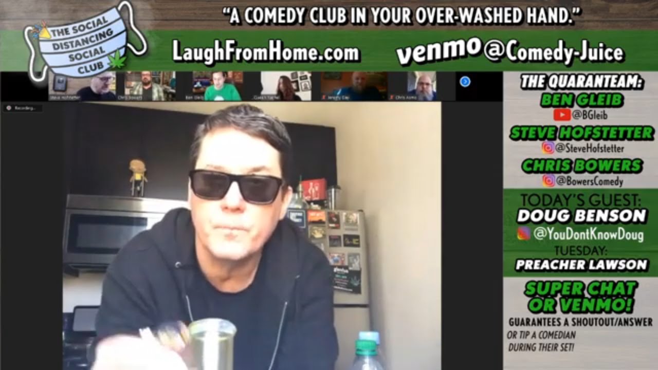 Doug Benson, Shaun Latham, Ngaio Bealum (Social Distancing Social Club)