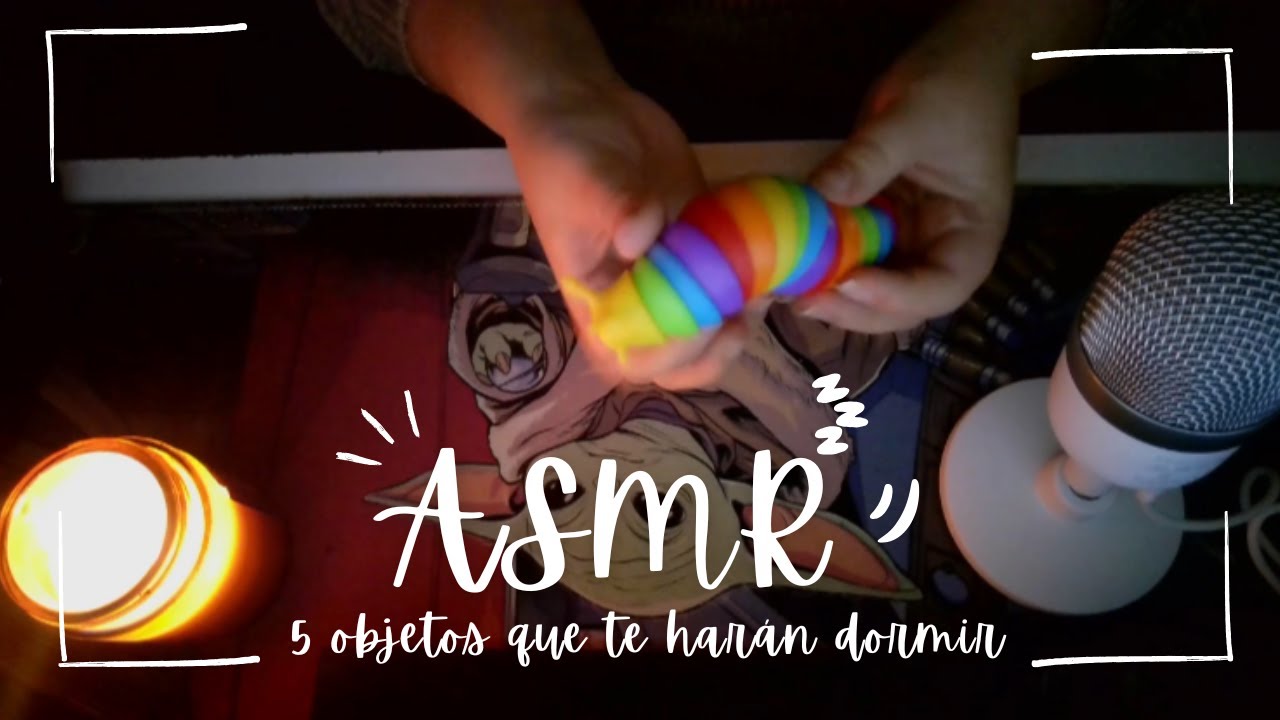 5 objetos que te harán dormir| ASMR😴