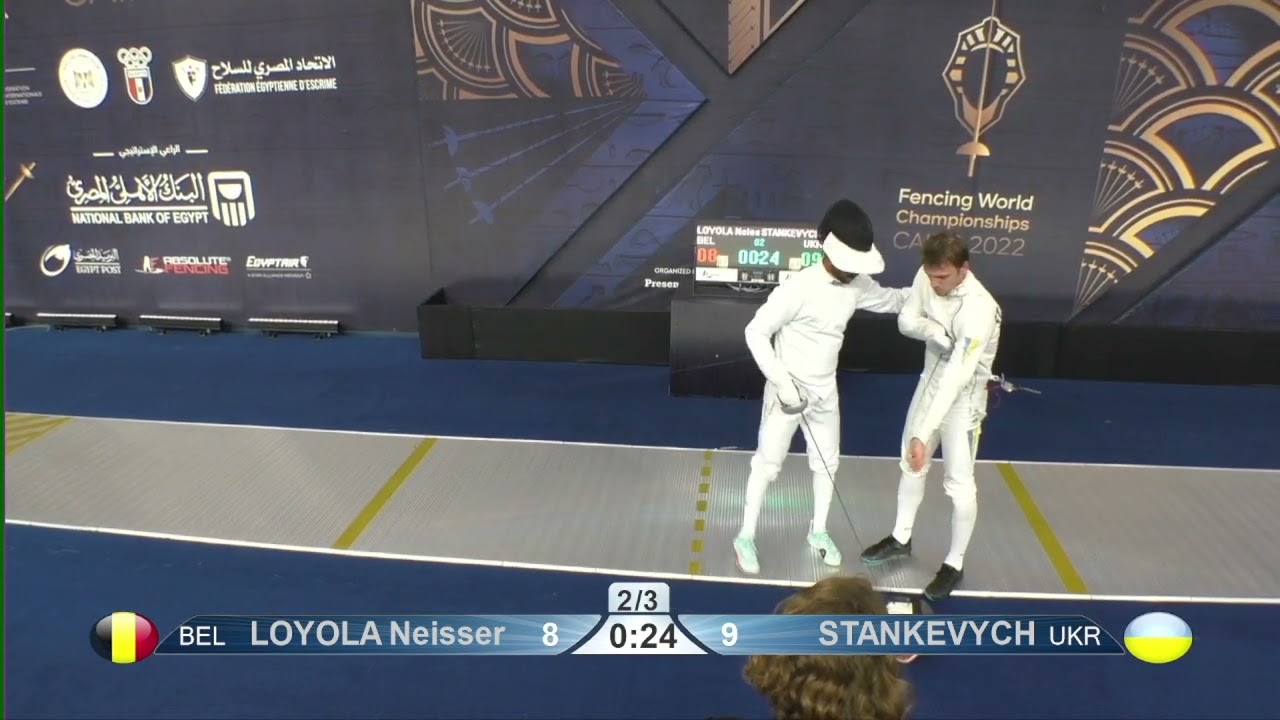 2022 242 T16 03 M E Individual Cairo EGY CHM YELLOW STANKEVYCH UKR vs LOYOLA BEL