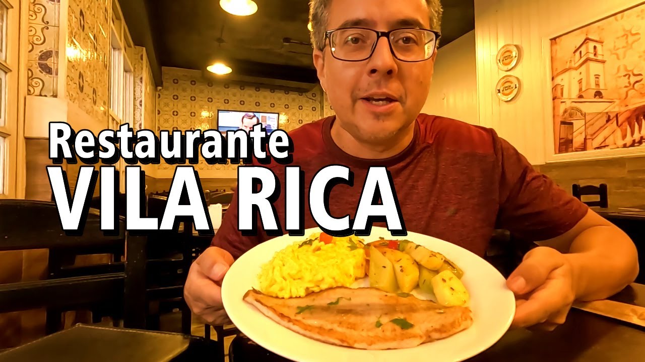 Restaurante Tradicional desde 1948 no bairro da Glória o Vila Rica é o queridinho familiar