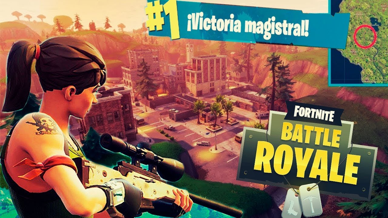 LA PRIMERA VICTORIA en el NUEVO MAPA!!! | FORTNITE: BATTLE ROYALE | Rubinho vlc