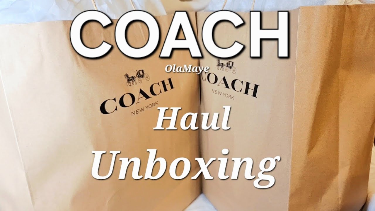 Coach Outlet Haul #coachoutlet #coach #coachbag #handbags #fashion #purse #bag #handbag #coachbags 