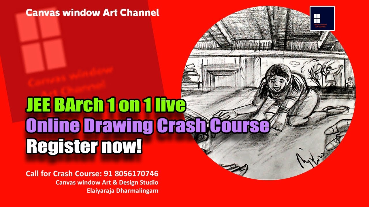 JEE BArch Live Online Drawing Crash Course | Register now!