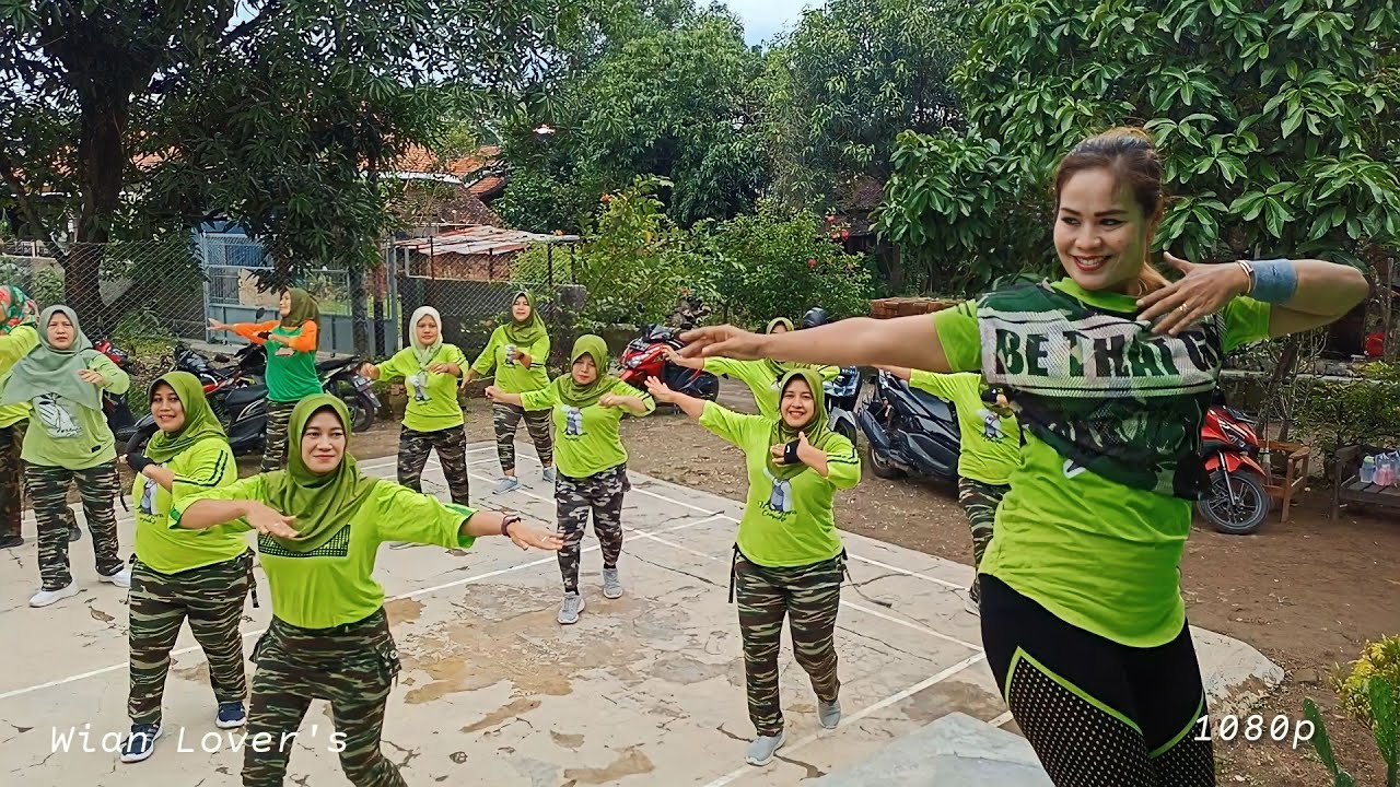 Senam Kreasi Ikan Dalam Kolam | Cempaka Obic Lover's | Wian Lover's | Choreo Inspired By Abah Fahmi