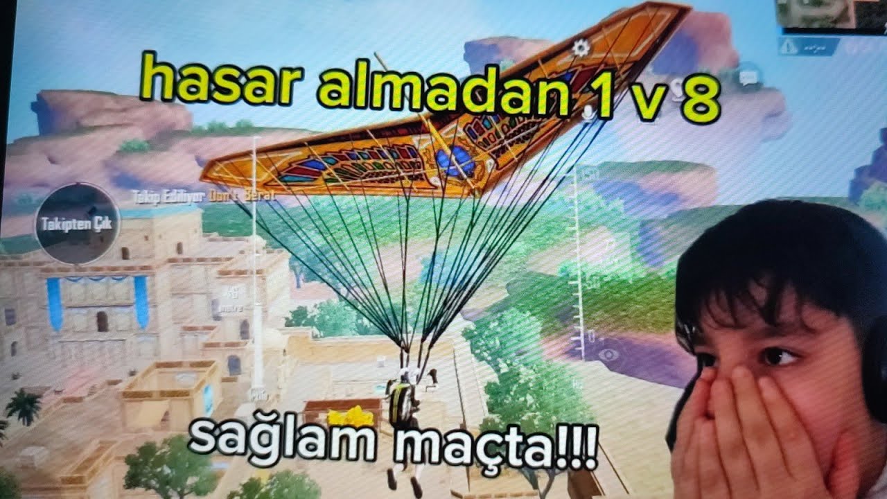 1vs8 attım !!! Sağlam maçta.(PUBG MOBİLE)