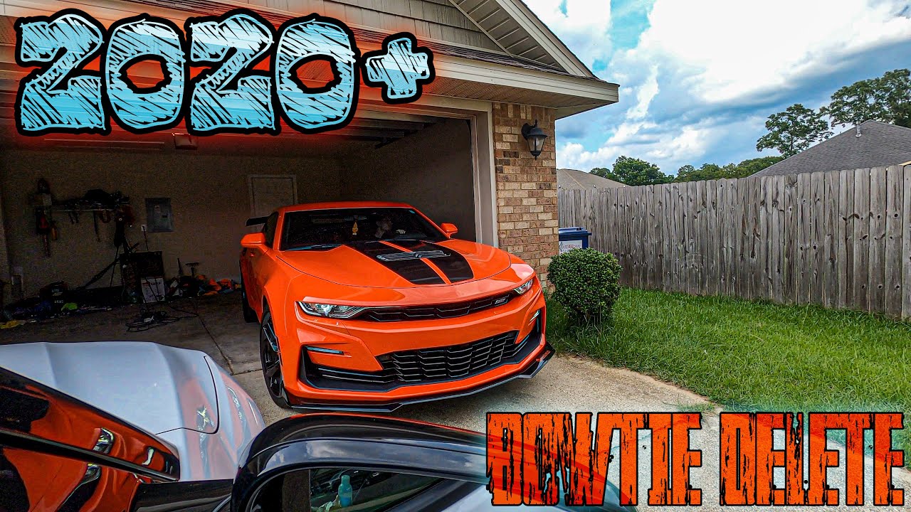 How to do a Bowtie Delete on a 2020-2024 Camaro SS