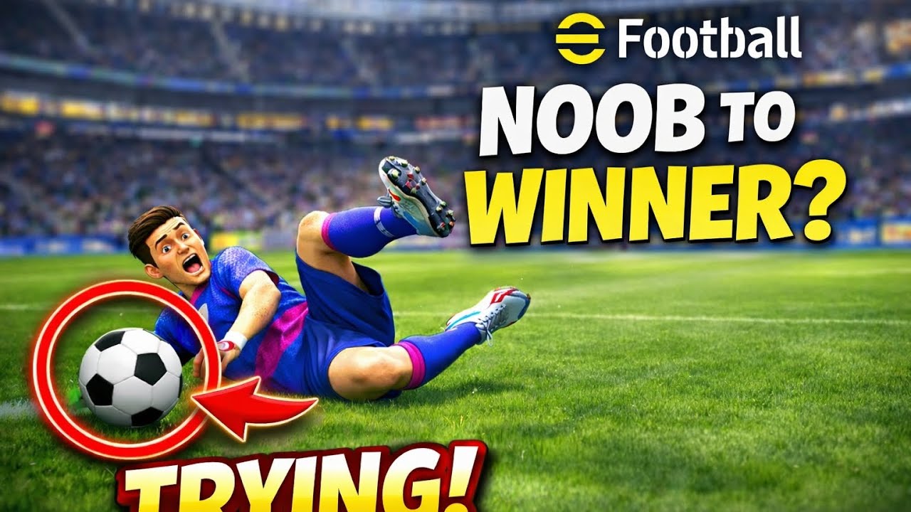 eFootball Beginner Tries to Win… What Happens Next? 😂🤣🤣🤣