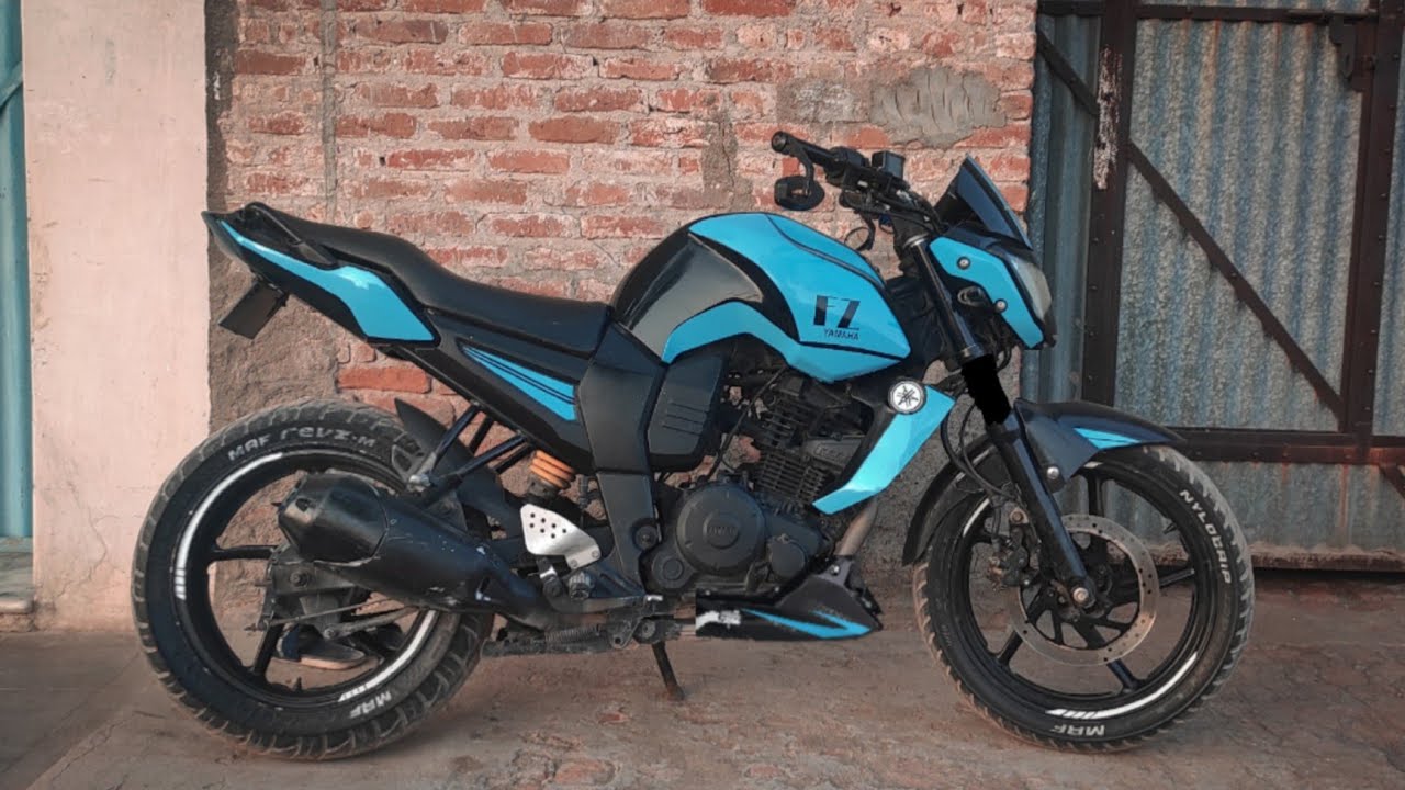 Yamaha FZ modified bike / blue wrep /160cc / v1