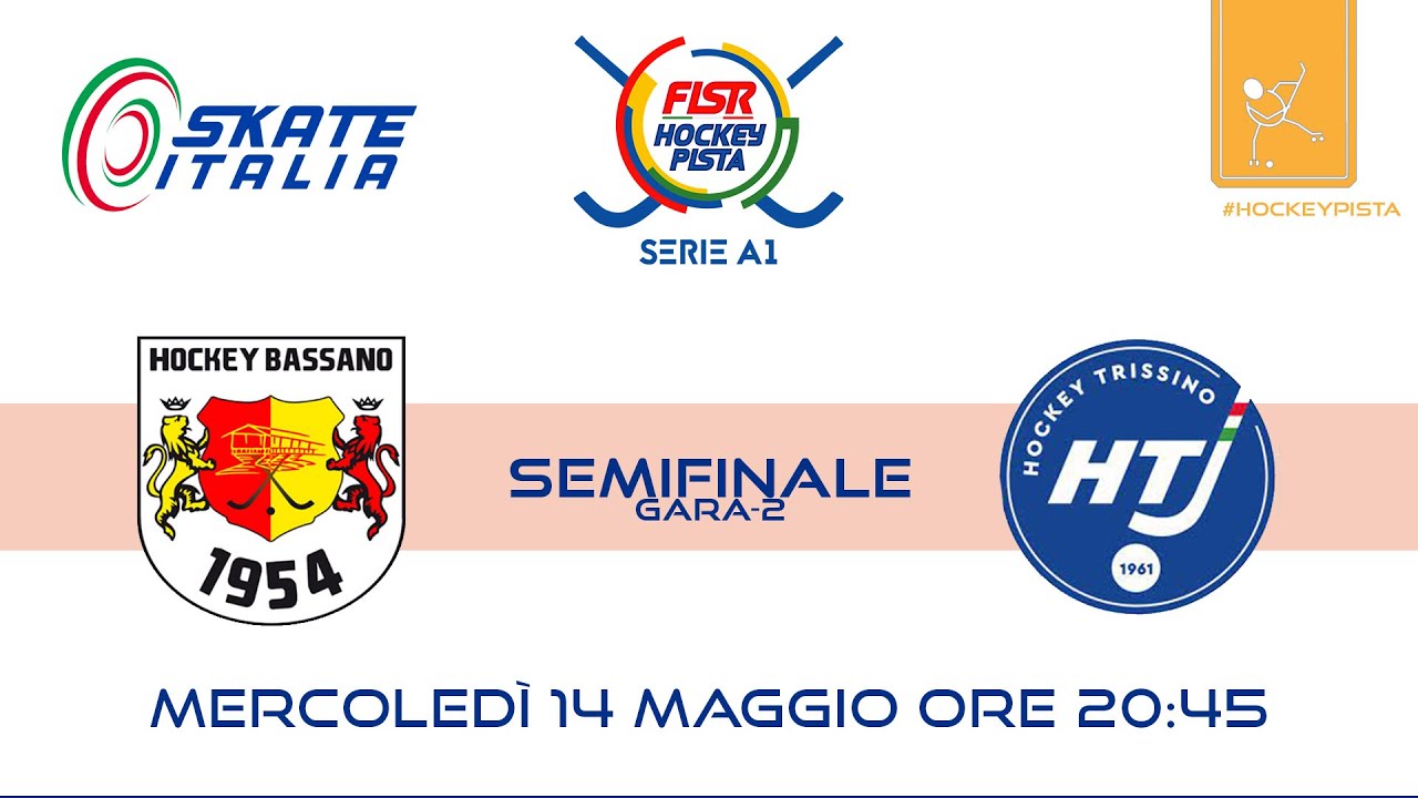 Serie A1 - Semifinale - Gara-2 - Ubroker Bassano 1954 x Hockey Trissino