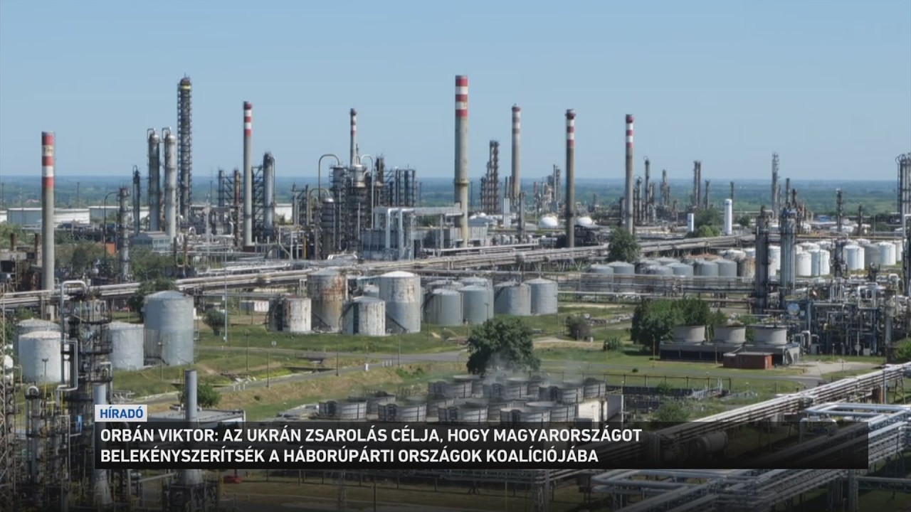 Az ukrán zsarolás célja: Magyarországot belekényszeríteni a háborúpárti országok koalíciójába