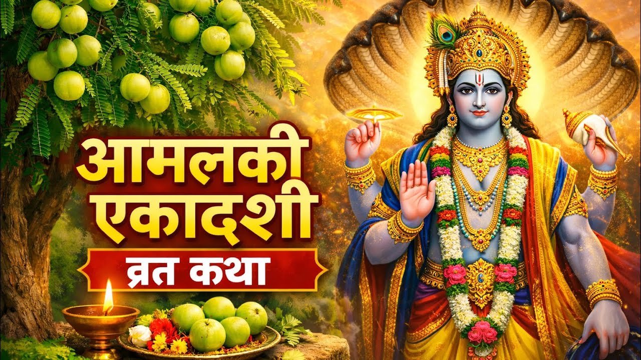 आमलकी एकादशी व्रत कथा l रंग भरी एकादशीव्रत कथा l(विष्णु कथा)🙏🏻
