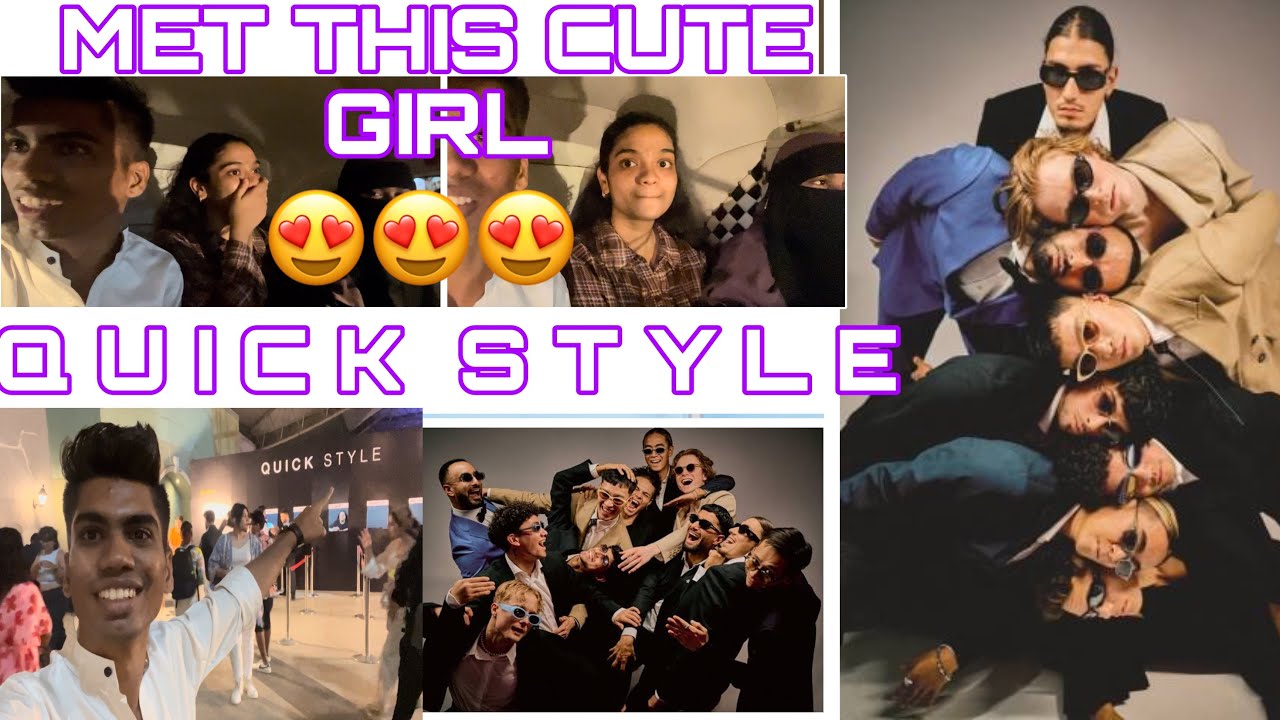 QUICK STYLE SHOW IN MUMBAI 2023🤩🤩🤩 | MET THIS CUTE GIRL😍😍😍 | SURAJ SANE | 17TH VLOG