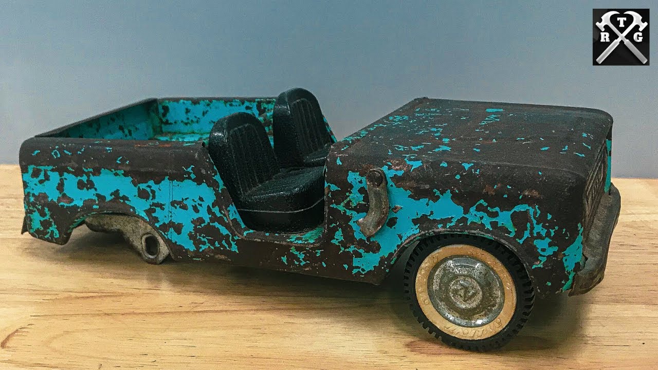 1965 Nylint Bronco Restoration - Restoring Vintage Toy