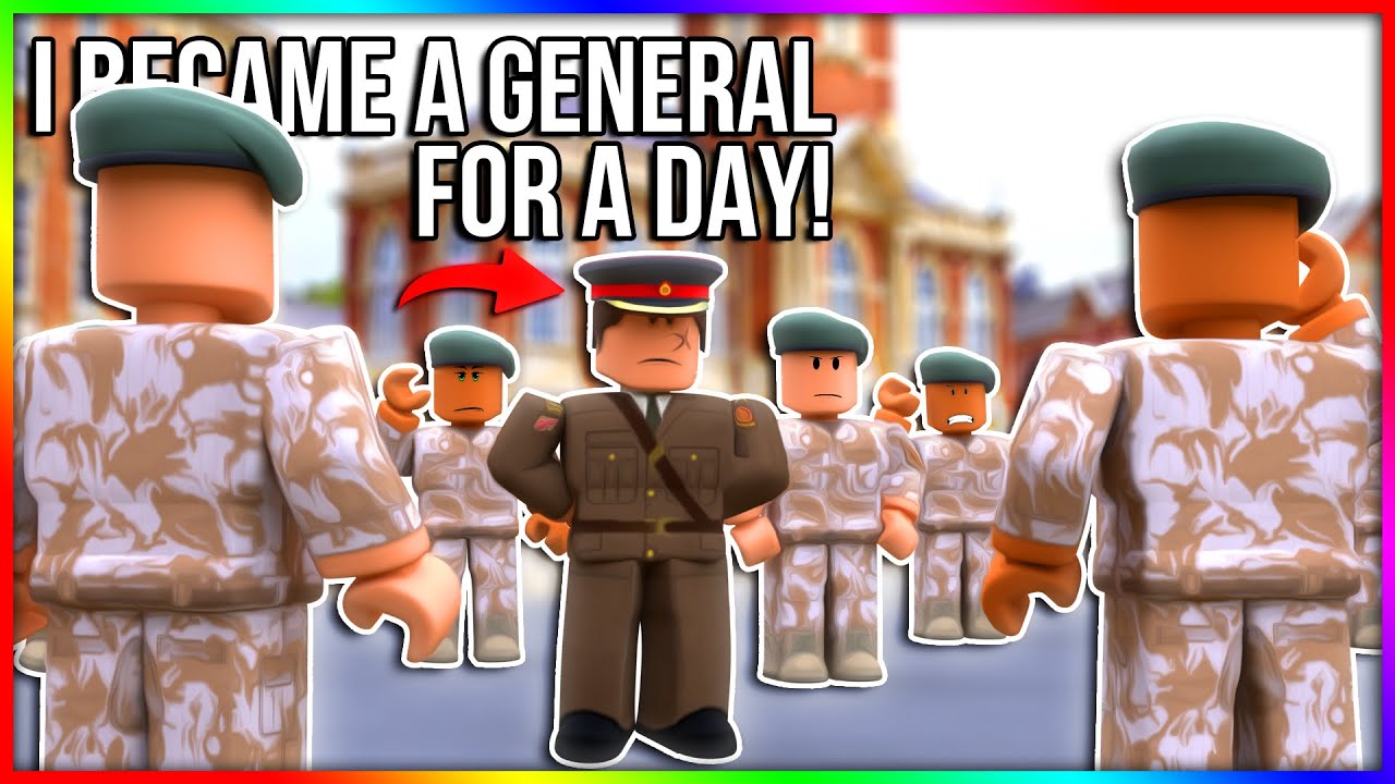 I became a GENERAL for a day In the British Army...