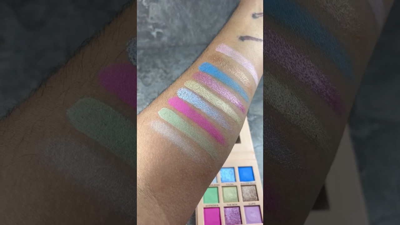 Makeup Revolution Friends Chandler Eyeshadow Palette #shorts #reels #short