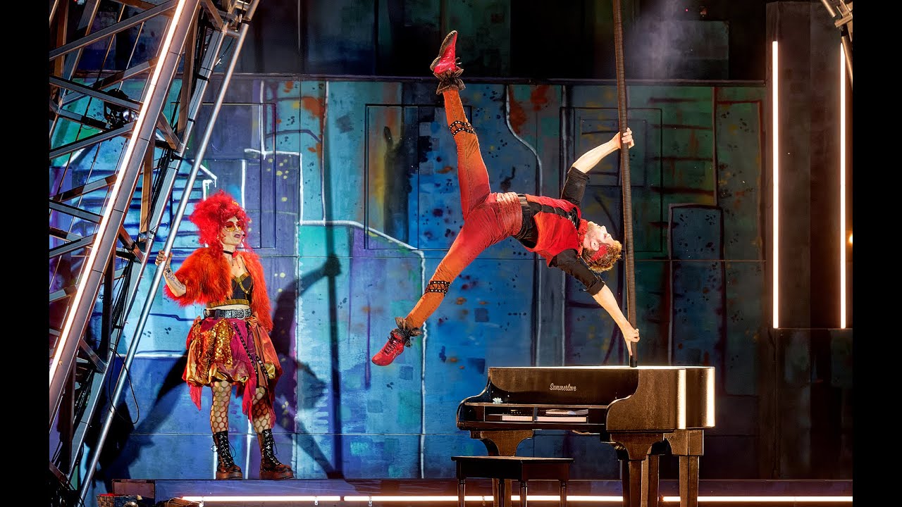 Ron Oppenheimer & Minnie Kim | Cirque Éloize - Les 3 Géants - Chinese Pole / Flying Pole