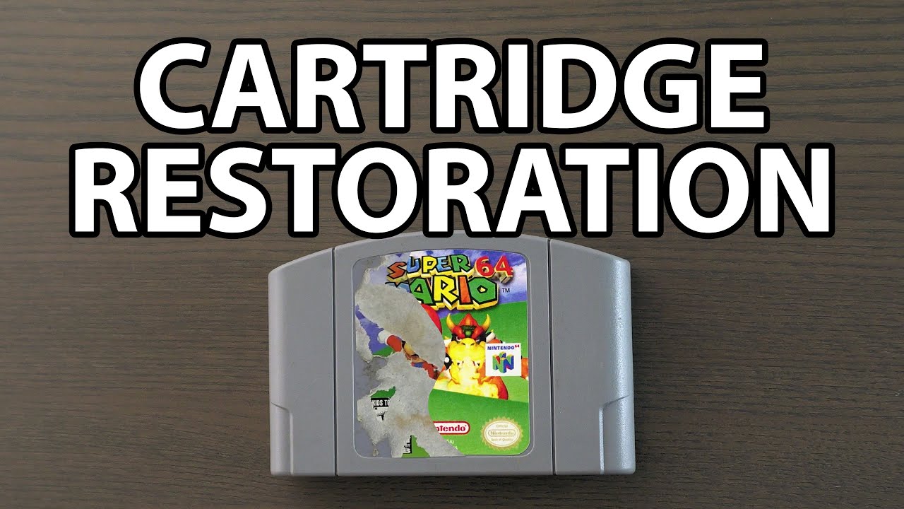 N64 Cartridge Restoration | Digital Reboot