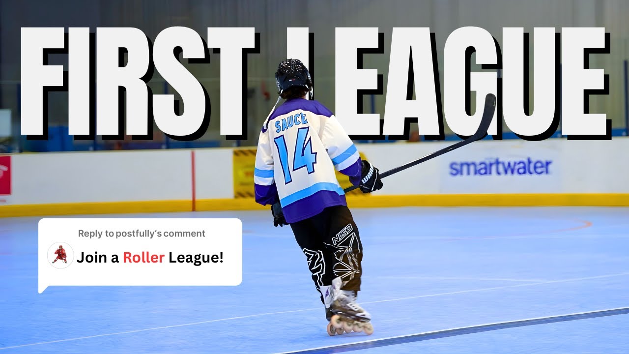 I Joined My First Roller Hockey League! (OVERTIME FINISH)