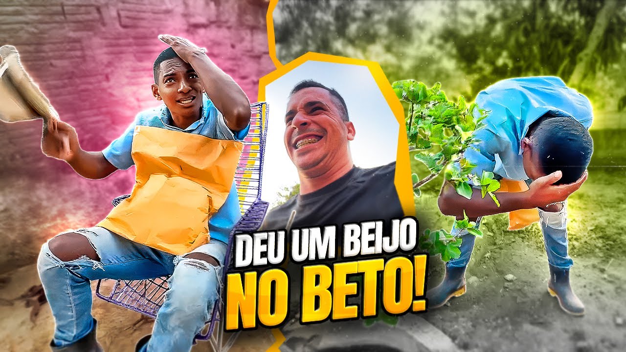 ERIK DEU UM BEIJ0 EM BETO TIZIU E ELE FICOU PUT0 🤣 | RECEBIDOS DO BETO TIZIU