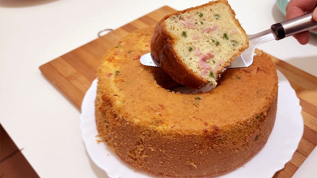 BOLO SALGADO CASEIRO RECEITA DA ROÇA
