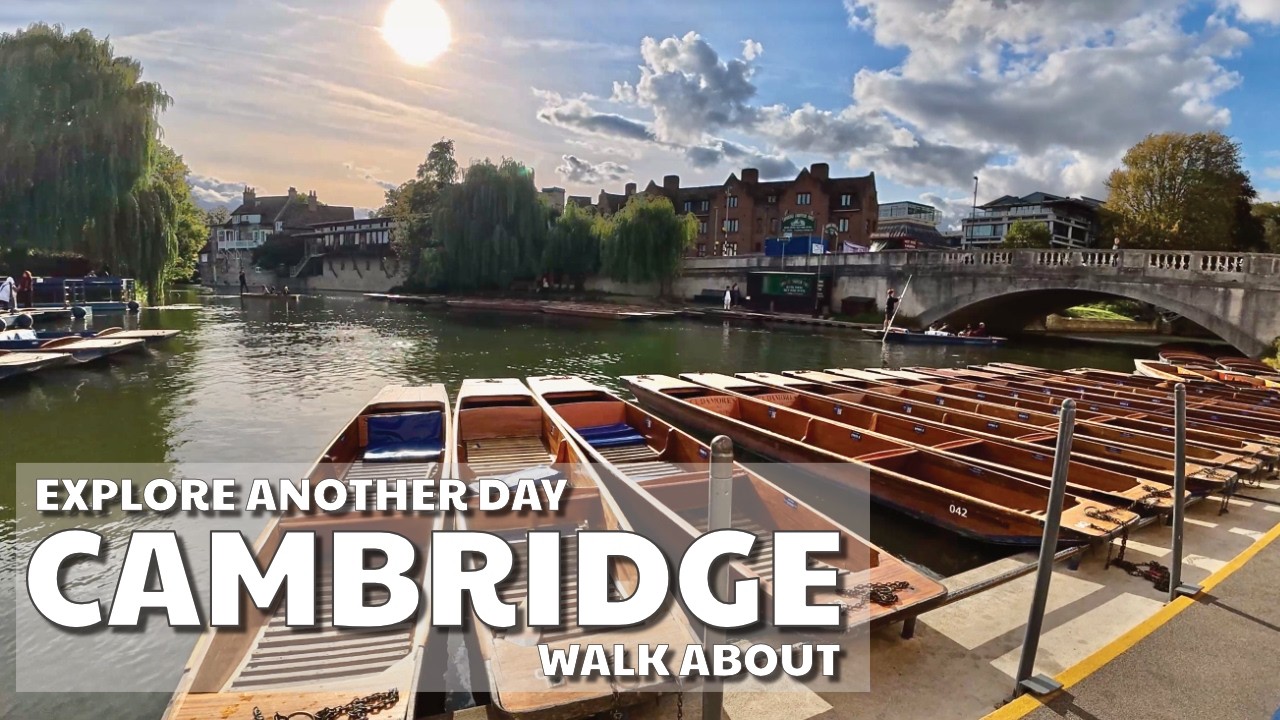 A walking tour of Cambridge and the River Cam