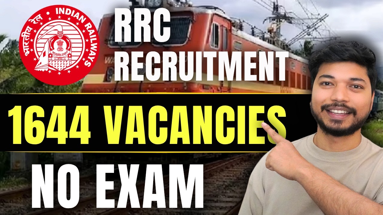 RRC SECR Apprentice Notification | South East Central Railway Recruitment 2026 | 1644 Vacancies