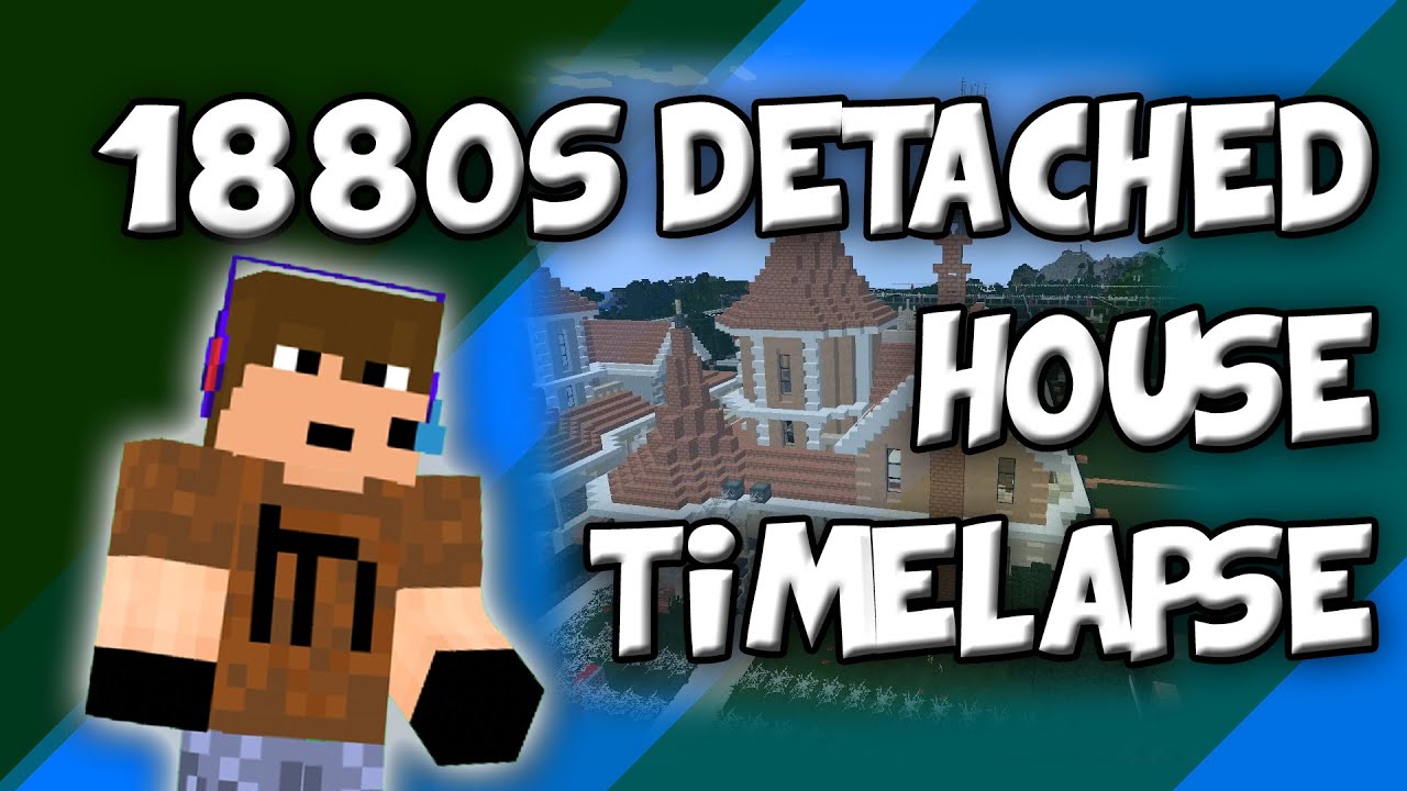 1880s Detached House | Minecraft Timelapse