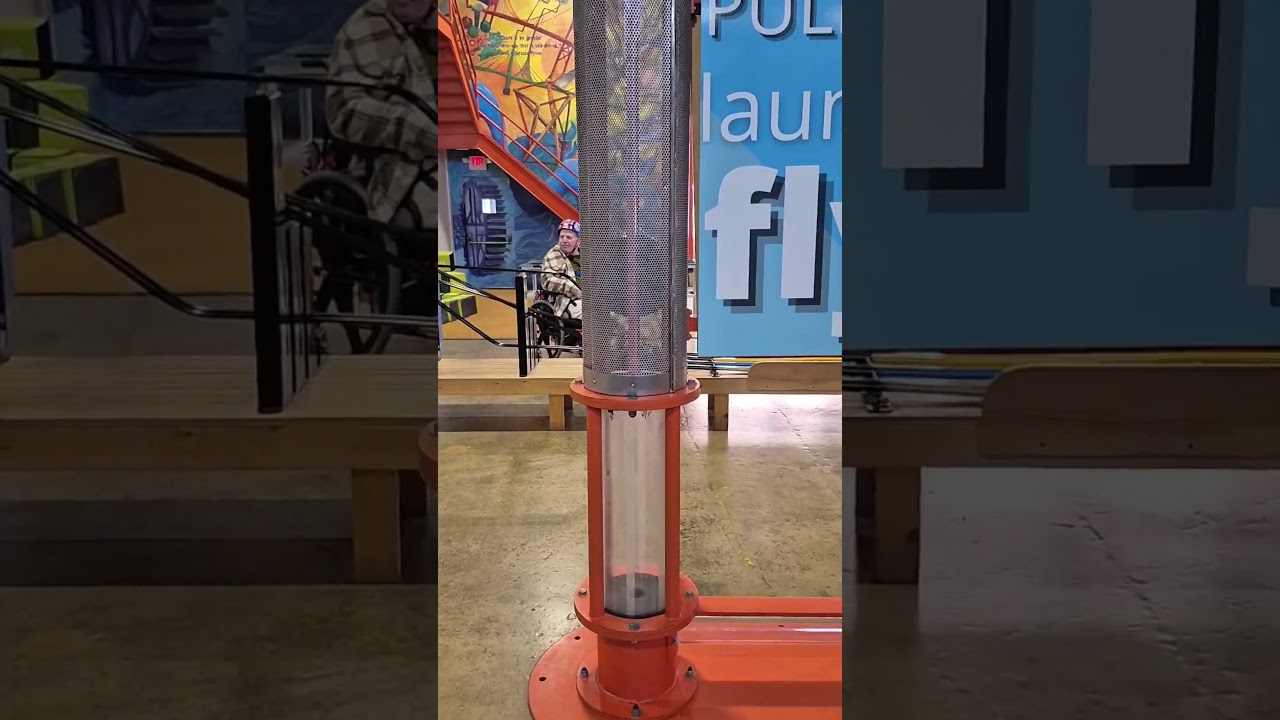 Pull, Launch, Fly Machine at Lancaster Science Factory #learningtofly #explorathon