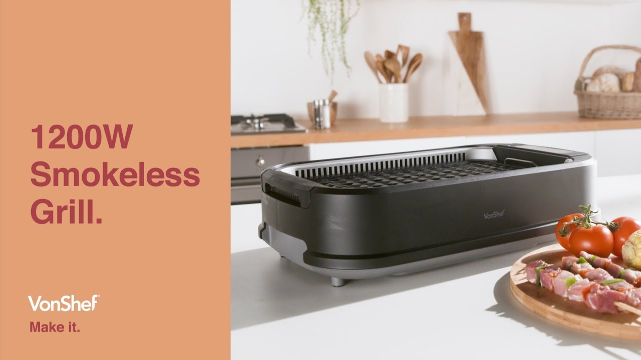 VonShef Smokeless Grill