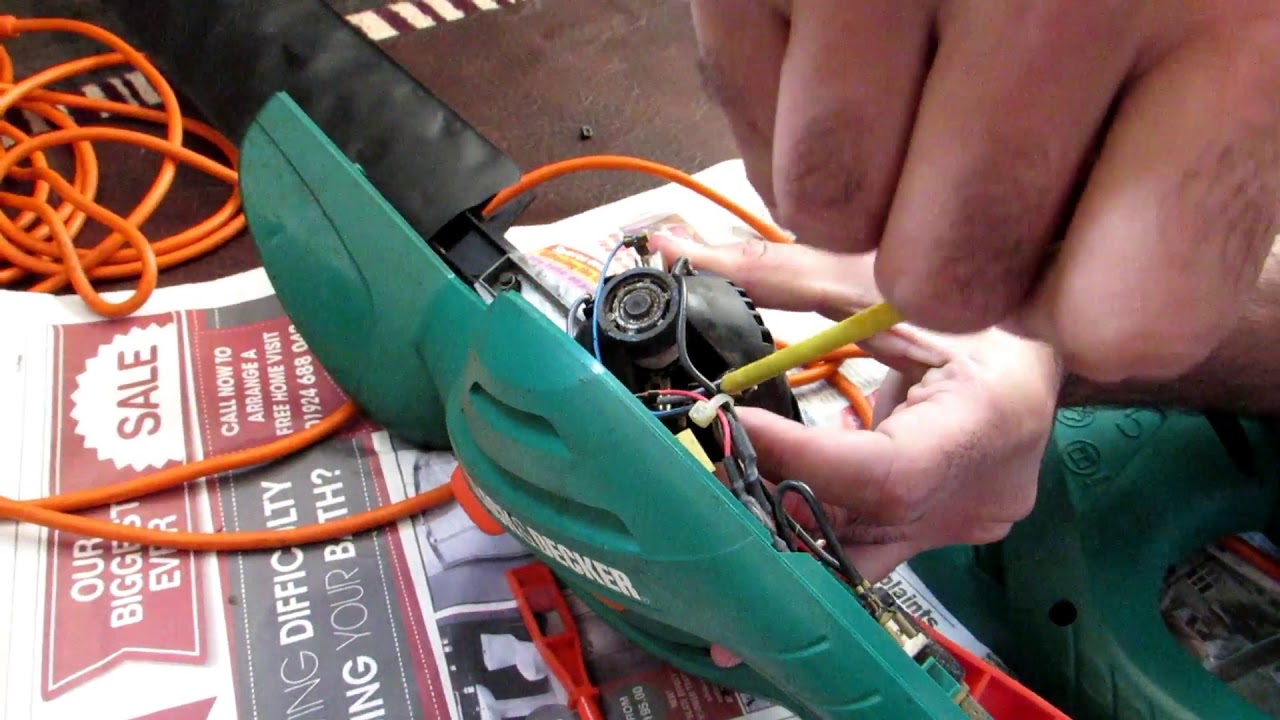 Fixing a Black and Decker Hedge Trimmer - GT524