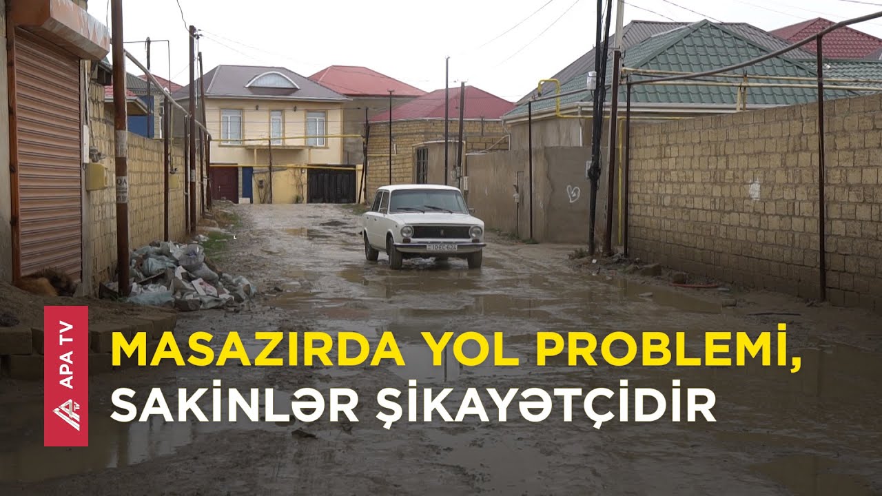 Masazırda yol problemi sakinləri təngə gətirib – APA TV