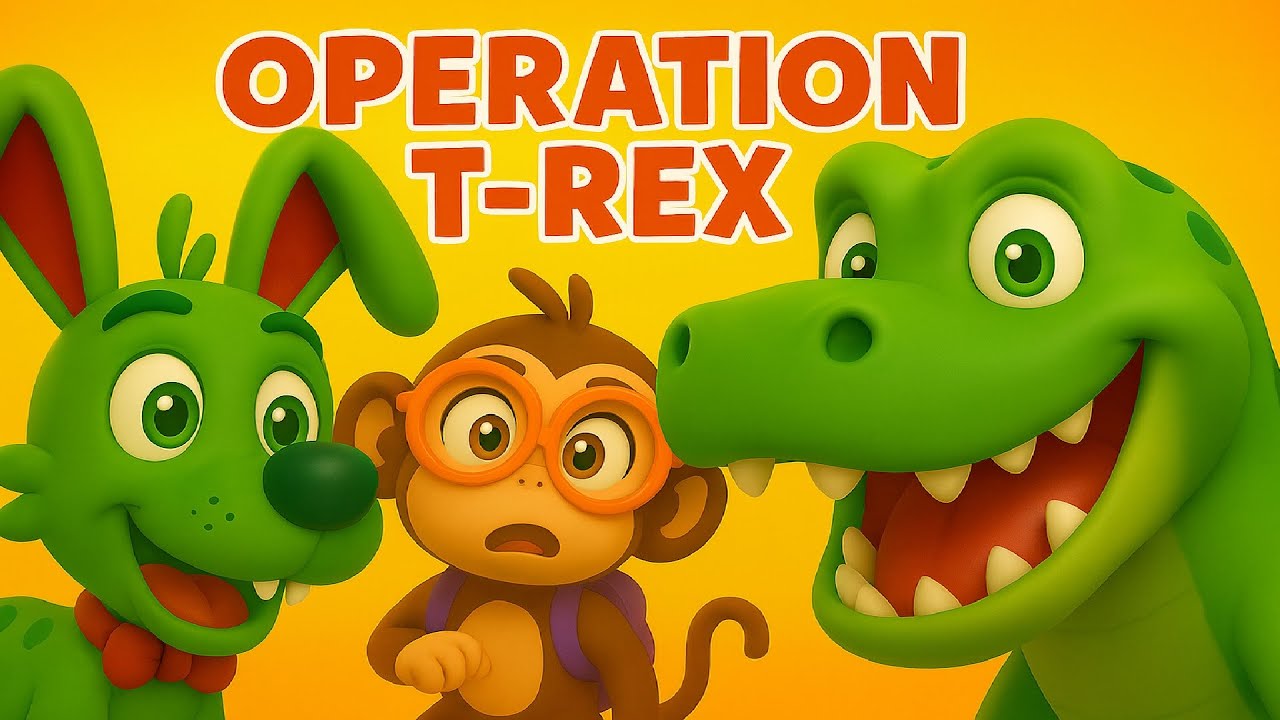 Operation T-Rex | Ziparo & Dinosaur Adventure for Kids