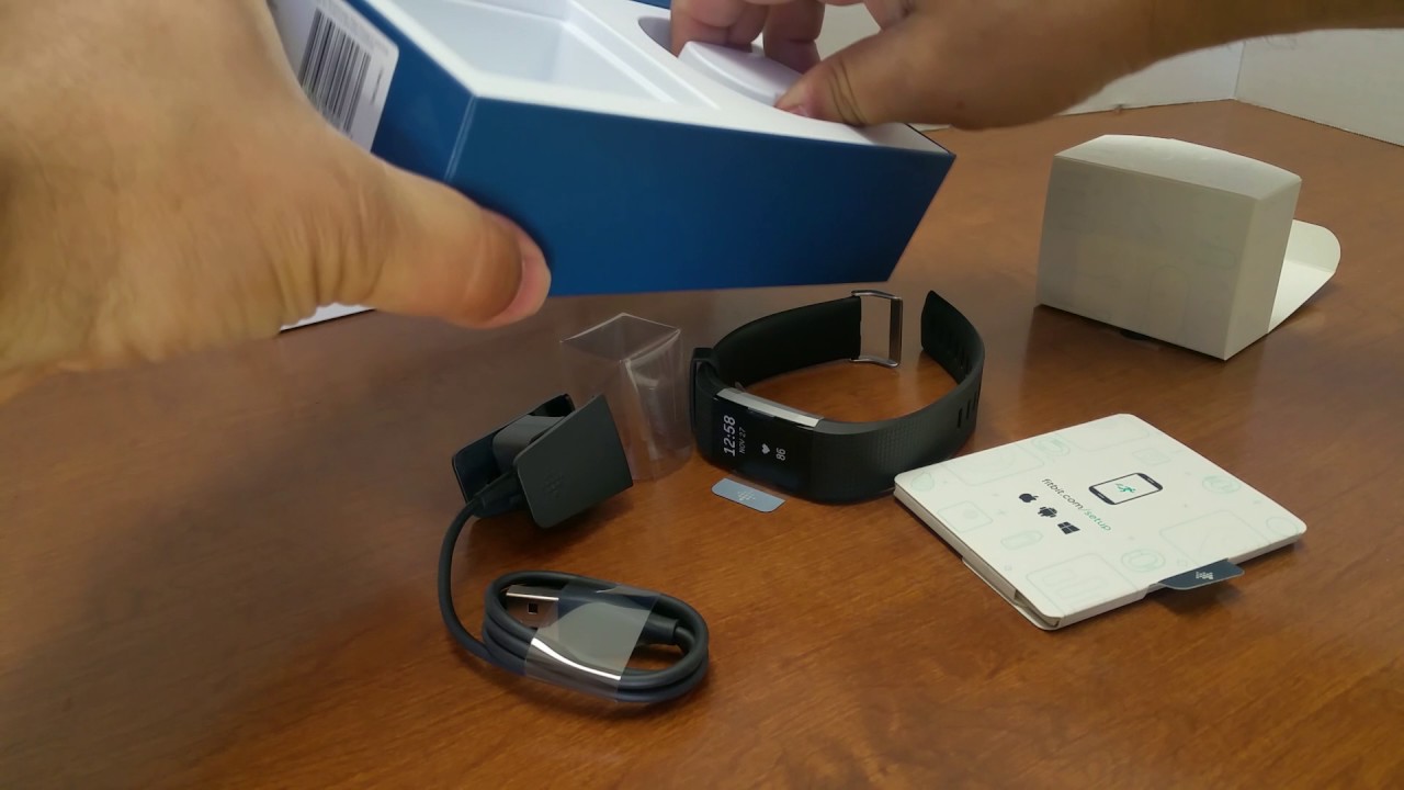 Fitbit Charge 2 unboxing. Quick unboxing video without useless banter.
