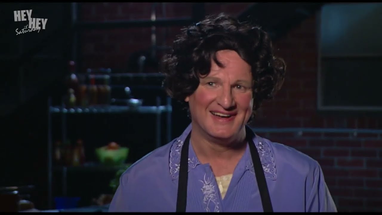 Russell Gilbert | Masterchef Australia sketch | Disasterchef | Hey Hey it's Saturday | 2009