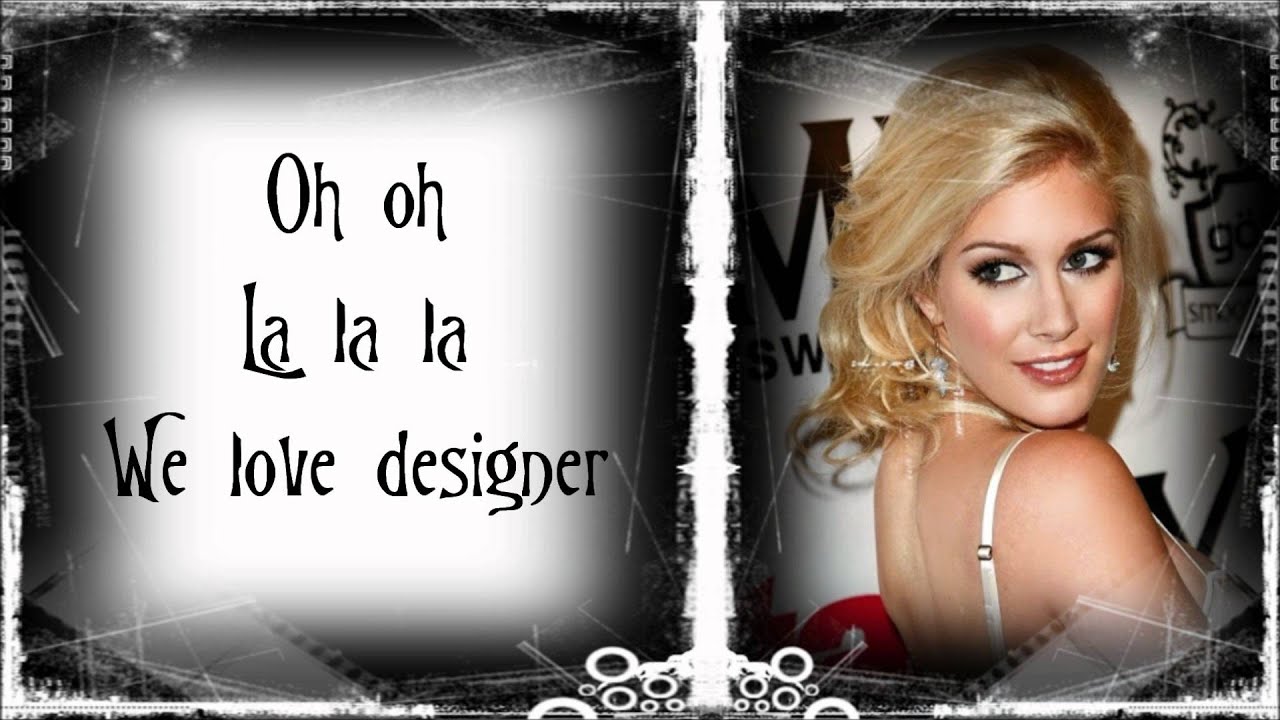 Heidi Montag - Fashion - Single [Lyrics]