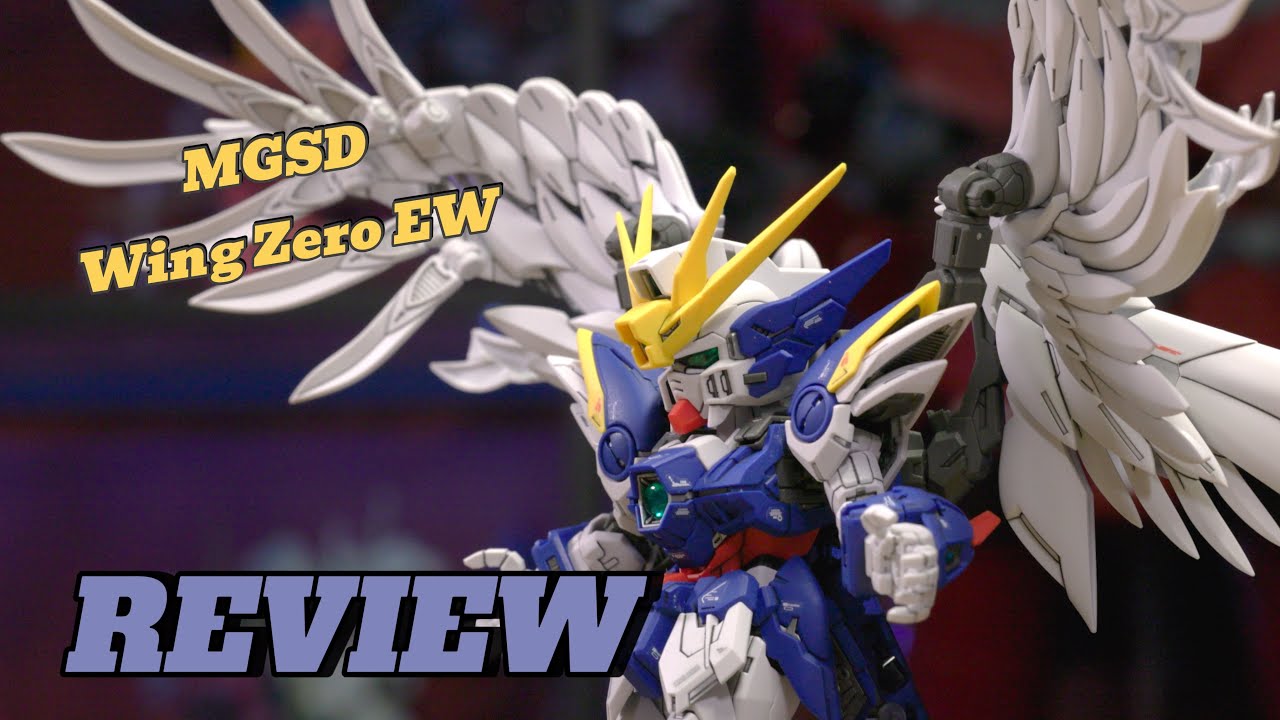 MGSD Wing Zero EW &mdash; Обзор комплекта &mdash; [4K]