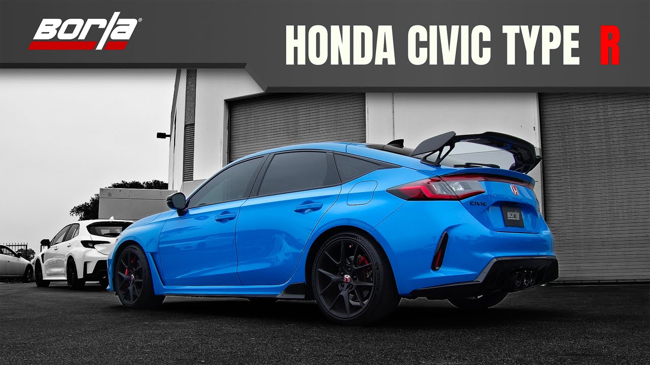 Borla Exhaust for 2023+ Honda Civic Type R (FL5)