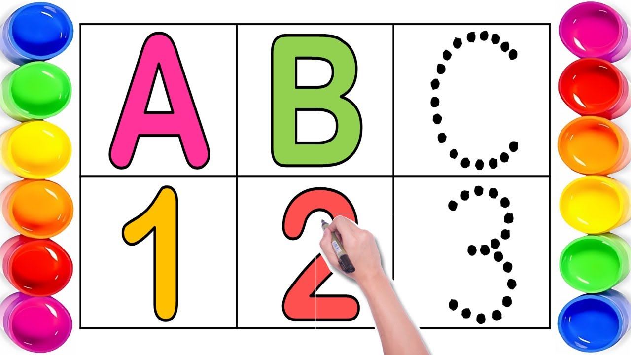 ABC | Alphabet | 123 Number | गिनती सौ तक | Ginti 100 tak | Number Song | a for apple | b for ball 