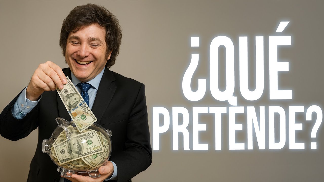 El plan de Javier Milei para acumular d&oacute;lares
