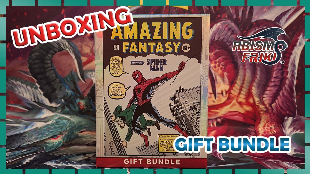 Spiderman Gift Bundle Unboxing Magic The Gathering #magicthegathering #mtglatam #tcg #mtg #unboxing