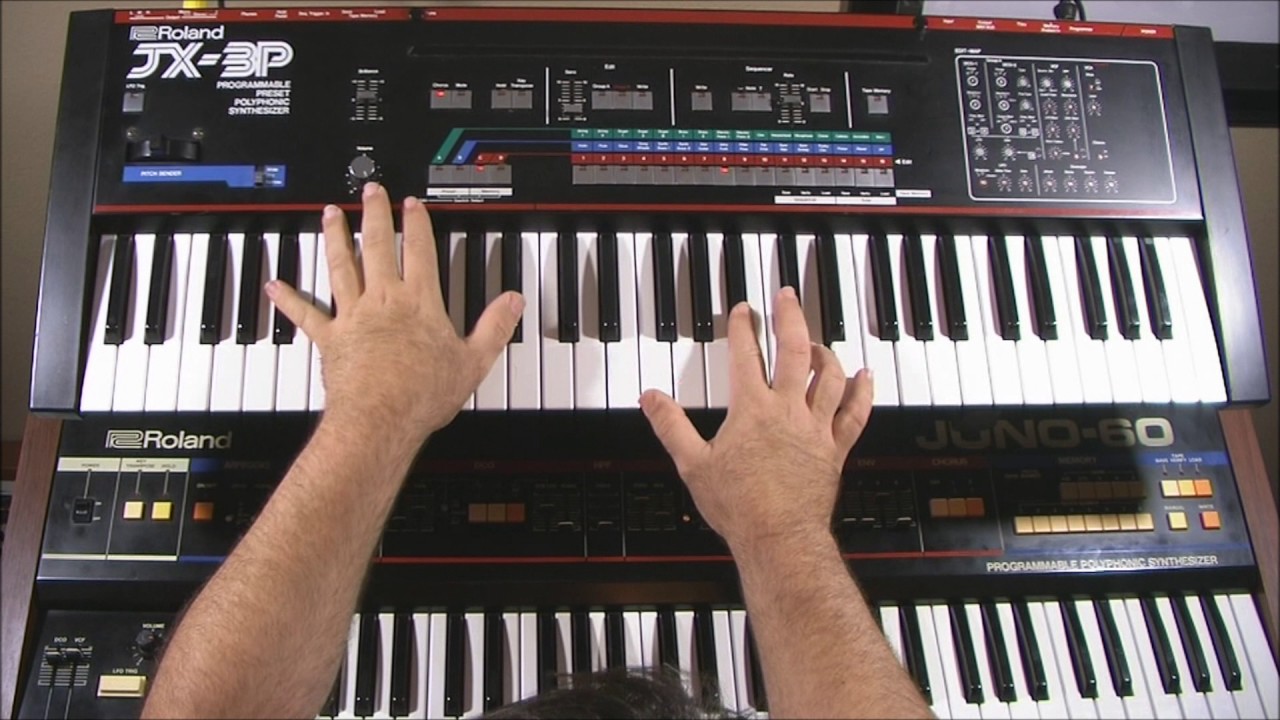 Roland JX3p  My 80's patches!