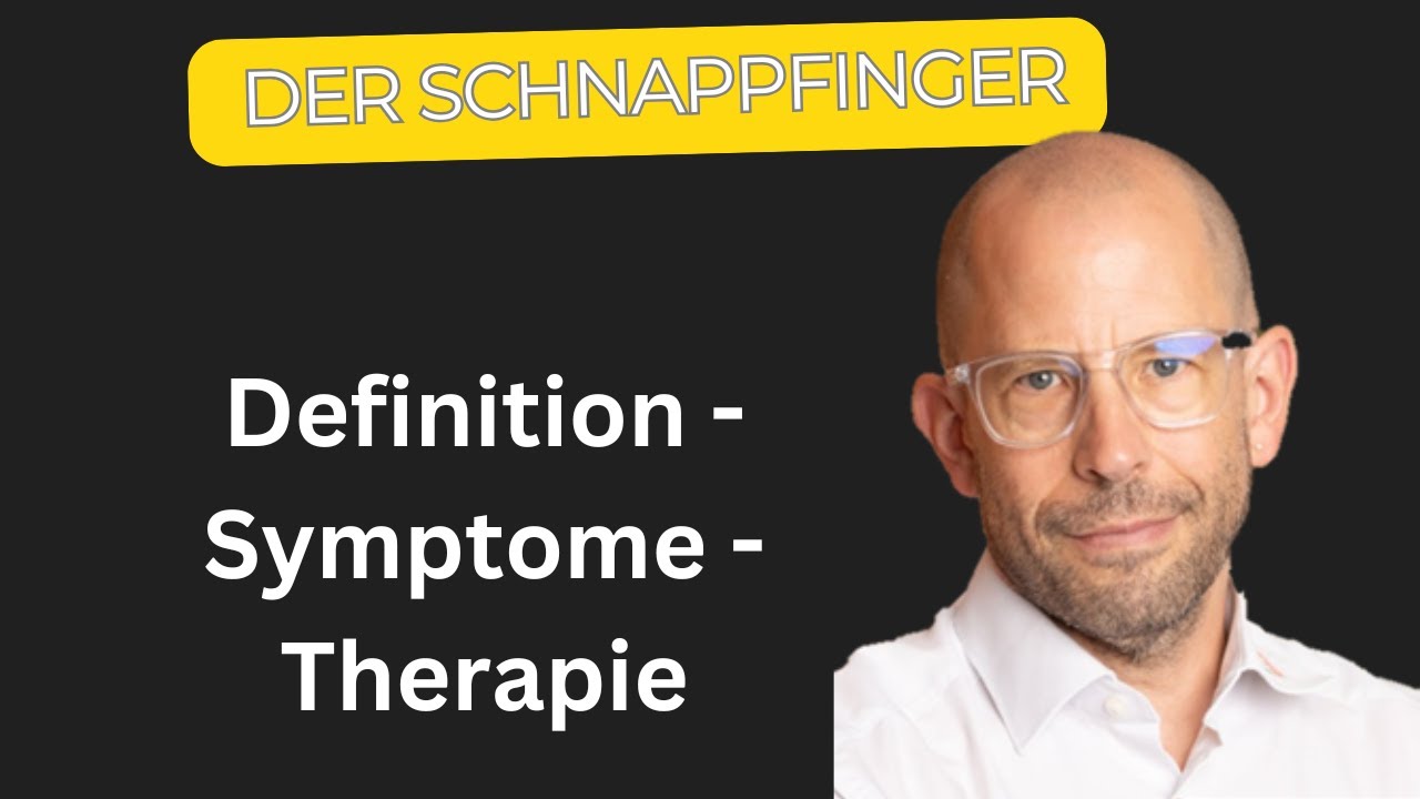 Der Schnappfinger: Definition, Symptome, Therapie